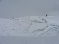 Une traversée de crevasse