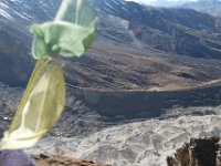 On apercoit le cb originel de l'autre coté du glacier